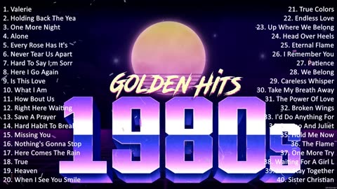 80s Music Hits ~ AEROSMITH, R E M, THE CARS, TEARS FOR FEARS, DURAN DURAN