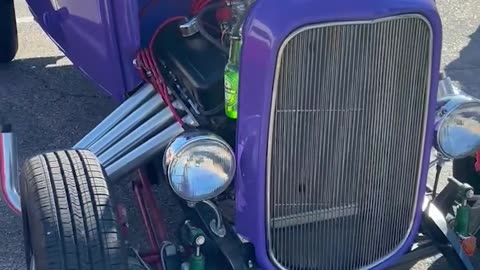 Monday Motor Madness # 106 - Purple HotRod