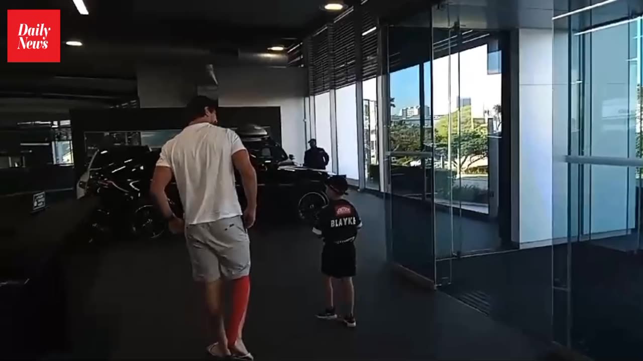 Sharks hero helps ill youngster live his dream