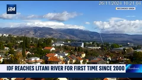 IDF reaches Litani River for 1st time since 2000