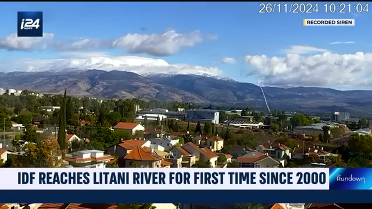 IDF reaches Litani River for 1st time since 2000