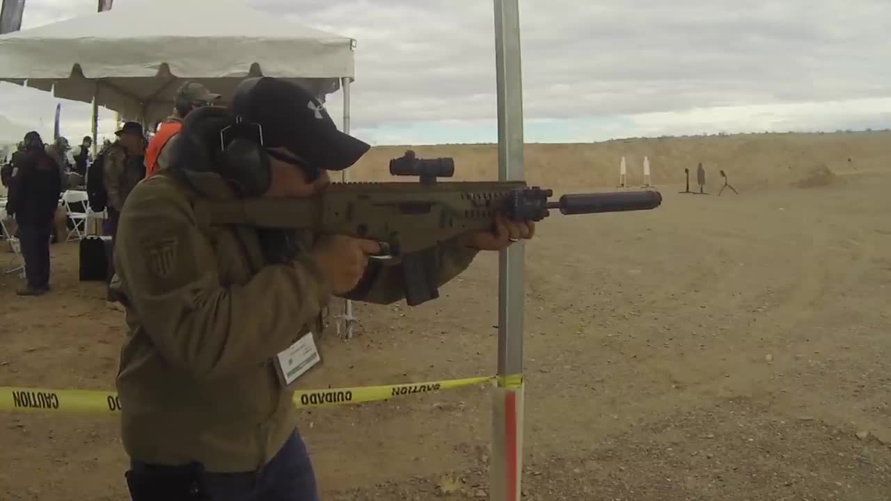 Shot Show 2015 media day at the range