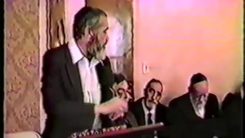 Rabbi Meir Kahane speaks to the Syrian Jewish community in Brooklyn, NY part 1