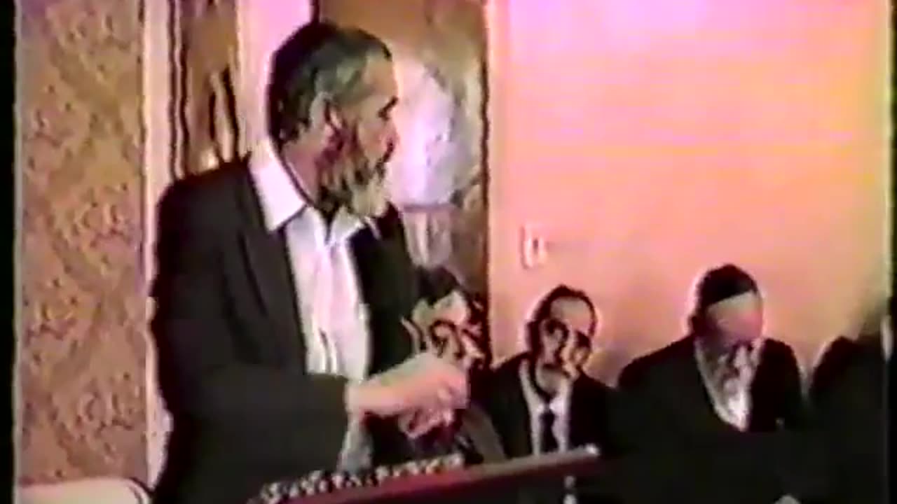 Rabbi Meir Kahane speaks to the Syrian Jewish community in Brooklyn, NY part 1