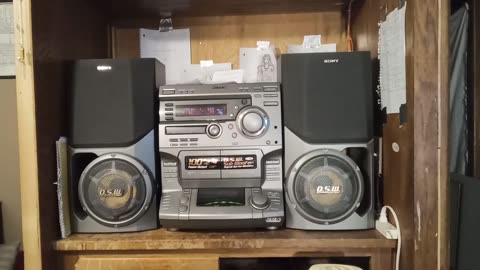 Reveling My New Stereo System / Sony Stereo Boombox