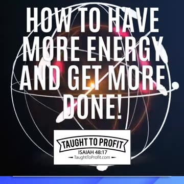 How to build energy daily!