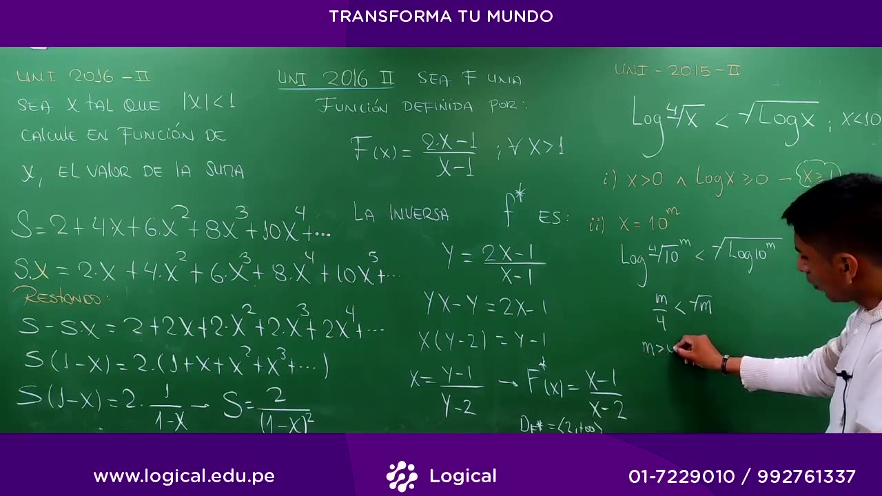 ANUAL LOGICAL UNI 2021 | SEMANA 36 | ÁLGEBRA