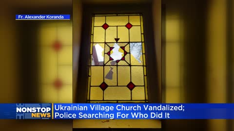 Church vandalized in Ukrainian Village