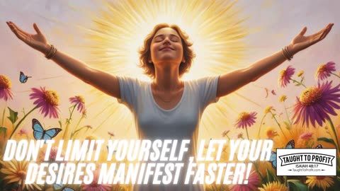 DON'T LIMIT Yourself, Let Your Desires MANIFEST Faster!