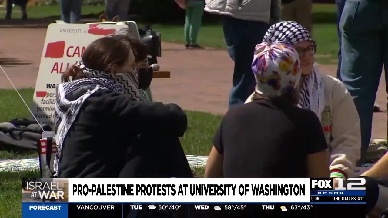 Jewish students are spat on and told to "go back to the gas chambers.