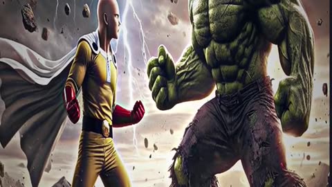 hulk vs saitama