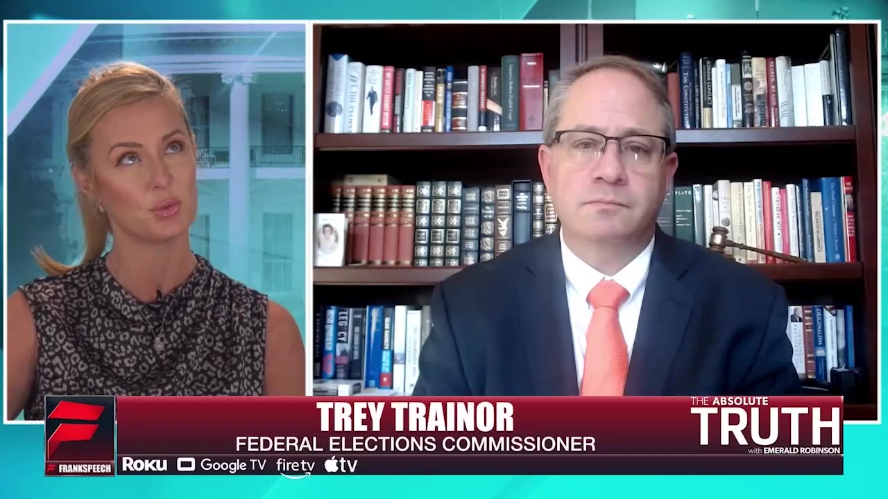 FEC Comm'r Trey Trainor: Focus Must Stay On 2020 ELECTION to Make Sure the Fraud Never Happens Again