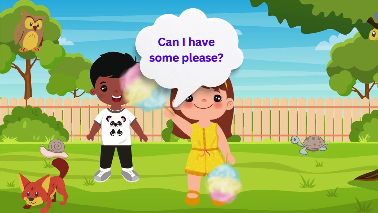 The Magic Word "Please"! Unlocking Kindness & Treats! Nursery Rhymes