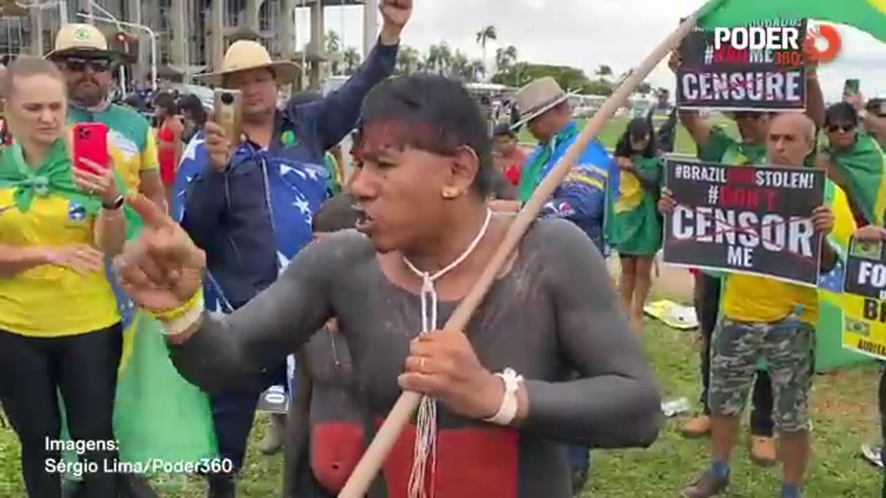 Indígena diz que seus votos foram roubados, toda aldeia votou em Bolsonaro.