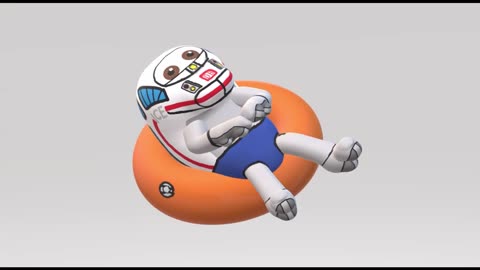 Wolfie's Inner Tube (Paint 3D)