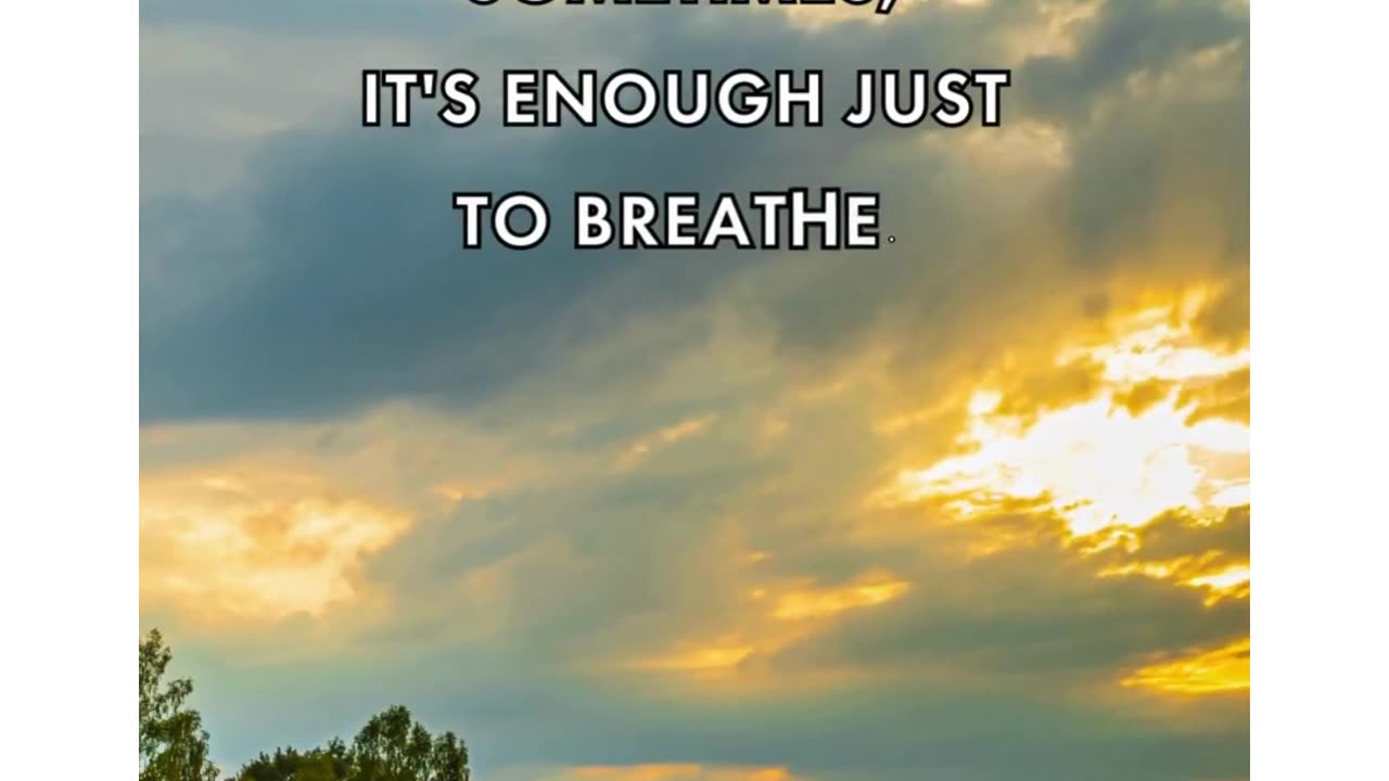 Breathe?? Are you fucking kidding me rn?