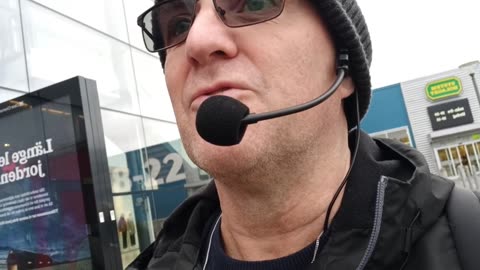 Som det var under Noas dagar. Vid Marieberg köpcentrum 7 Okt. 2021