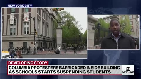 Columbia University warns of consequences for student protesters