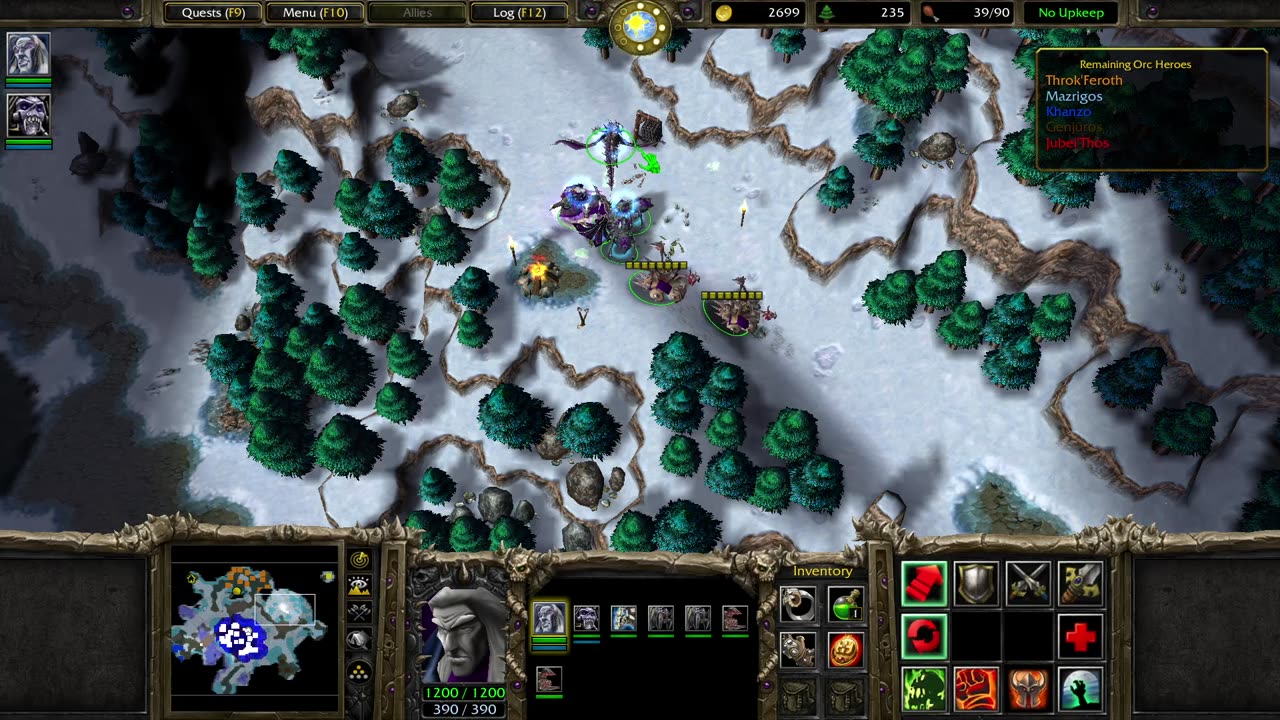 warcraft 3 p7 - waaaghcraft dawn of not much maybe a skirmish
