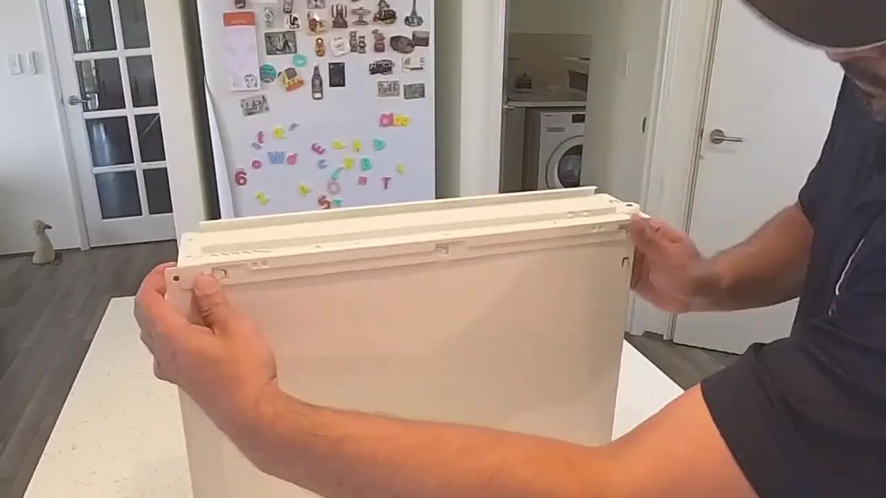 How to Assemble - Ikea TROTTEN Drawer unit with 3 drawers on castors