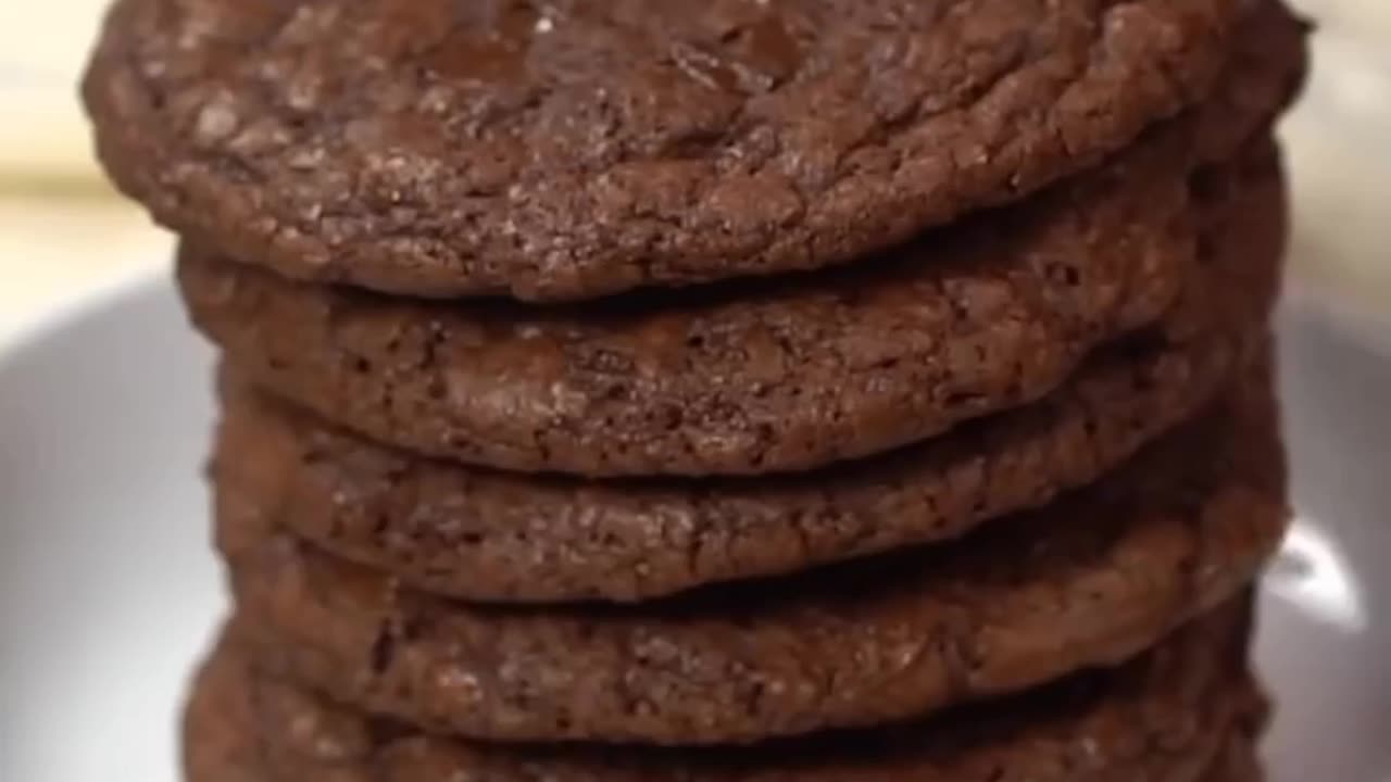 Chocolate brownie cookies recipe