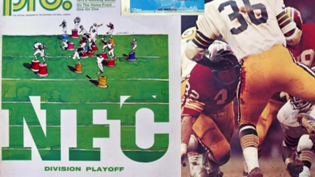 1972-12-24 NFC Divisional Green Bay Packers vs Washington Redskins(Audio)