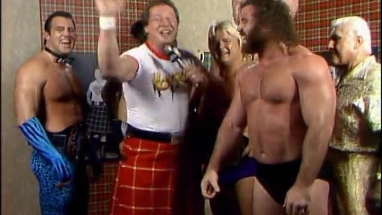 Primetime Wrestling 1985 Piper's Pit With Friends-interview with Brutus beefcake