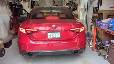 Alfa Romeo Giulia - MAP Exhaust, Cold Start and Idle