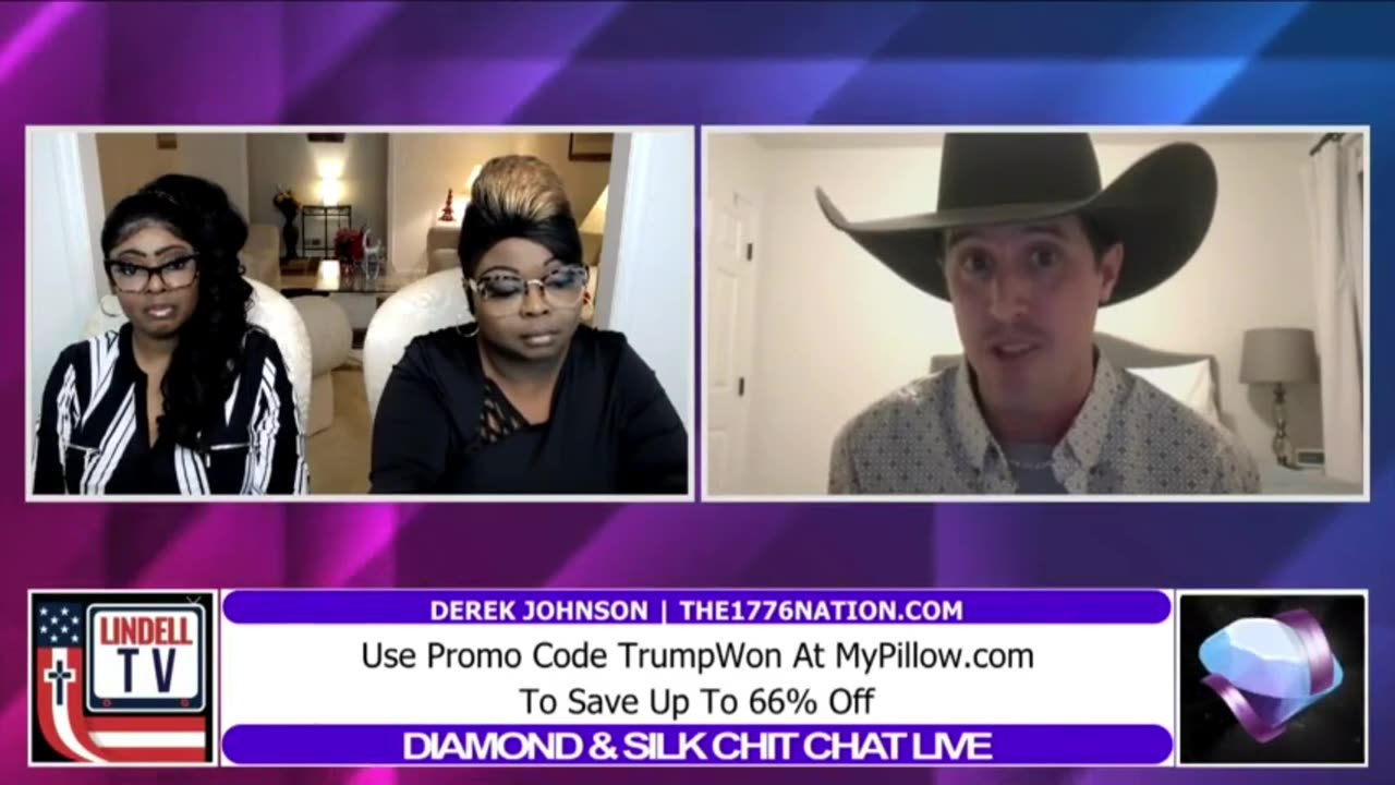 Who is the real President? Diamond and Silk with Derek Johnson