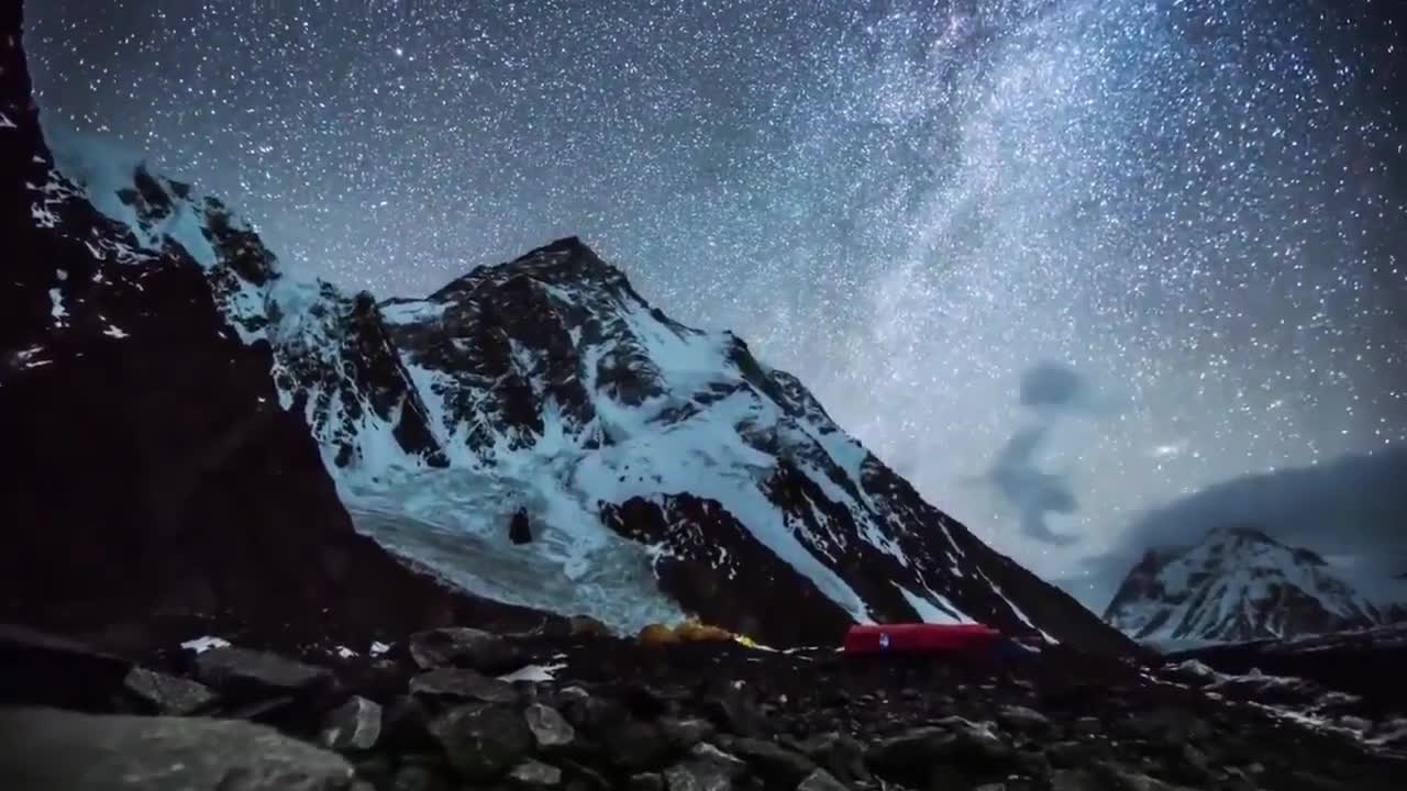 Starry Night Time Lapse Copyright Free Video Footage