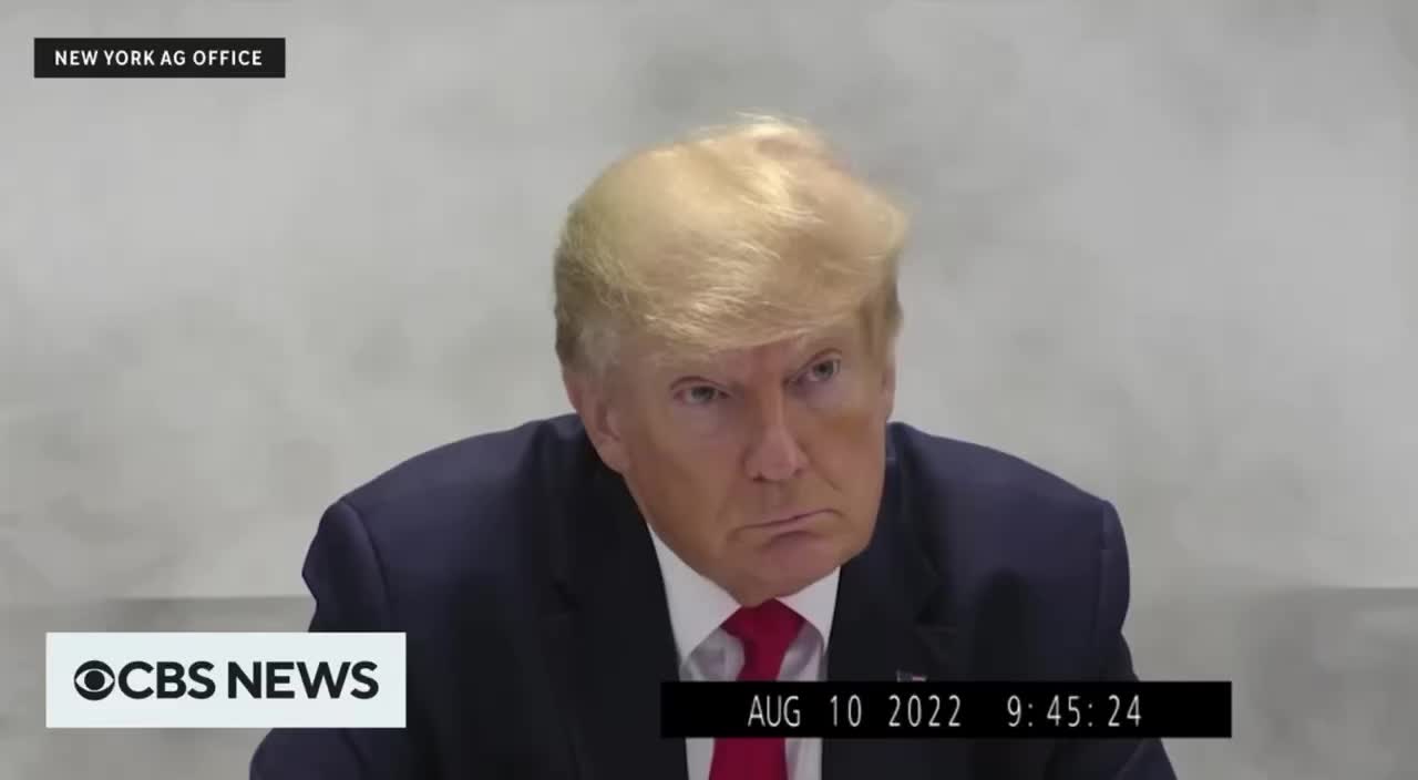 Trump’s August Deposition vs Letitia James