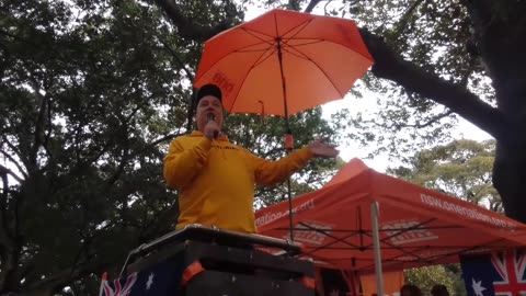 Rally against digital ID in Sydney: John Ruddock says he's now a conspiracy theorist