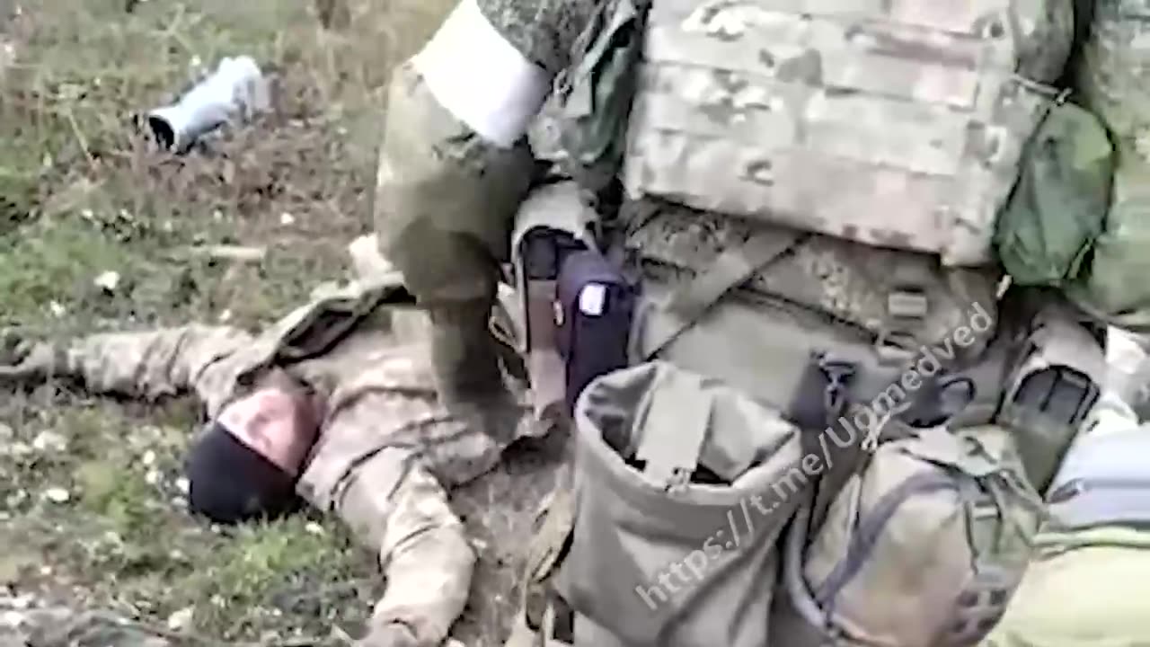 "Lie still, we are not barbarians...