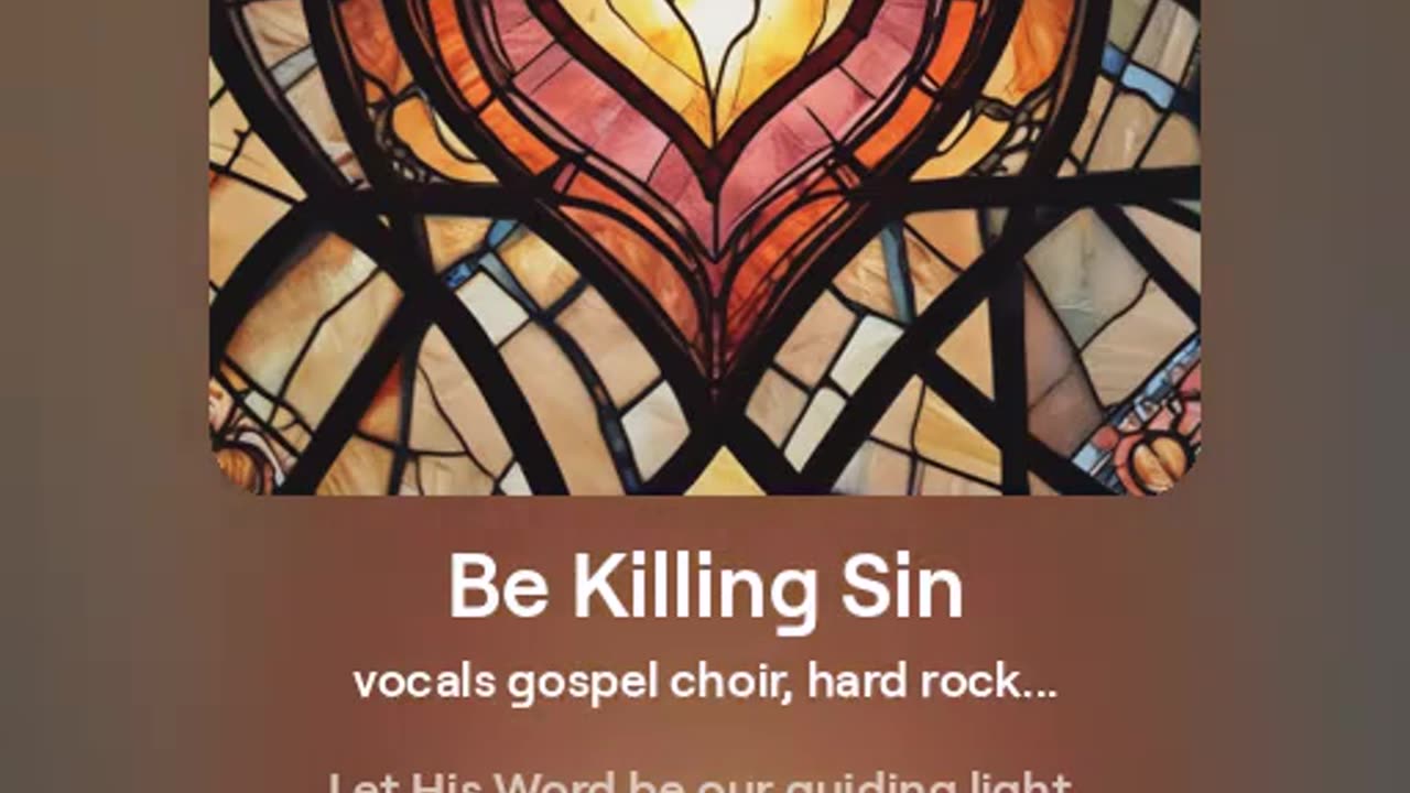 Be Killing Sin