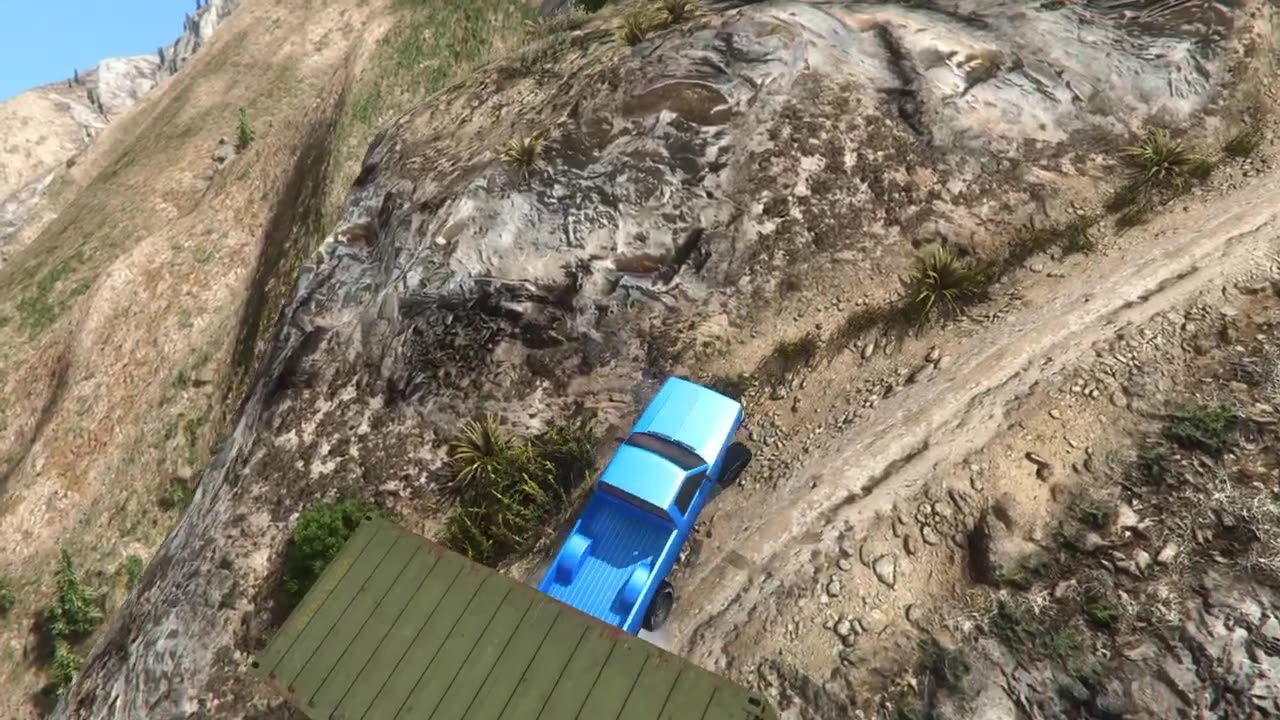 GTA 5 OFF-ROAD + PARKOUR STUNT RACE