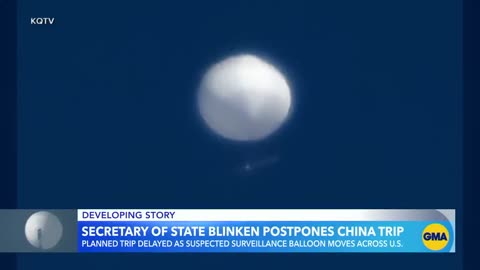 Latest on suspected Chinese spy balloon - GMA