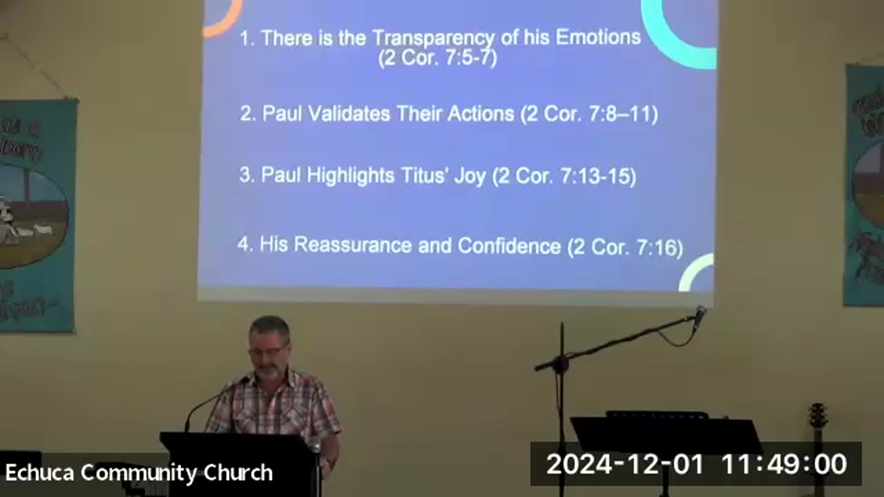 1040 2 Cor.7.2-16 Paul’s Ministry - Encouragement from the Corinthians