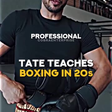 Andrew Tate Teaches Boxing in 20 seconds