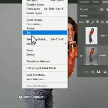 Change the Position of the photo using Photoshop
