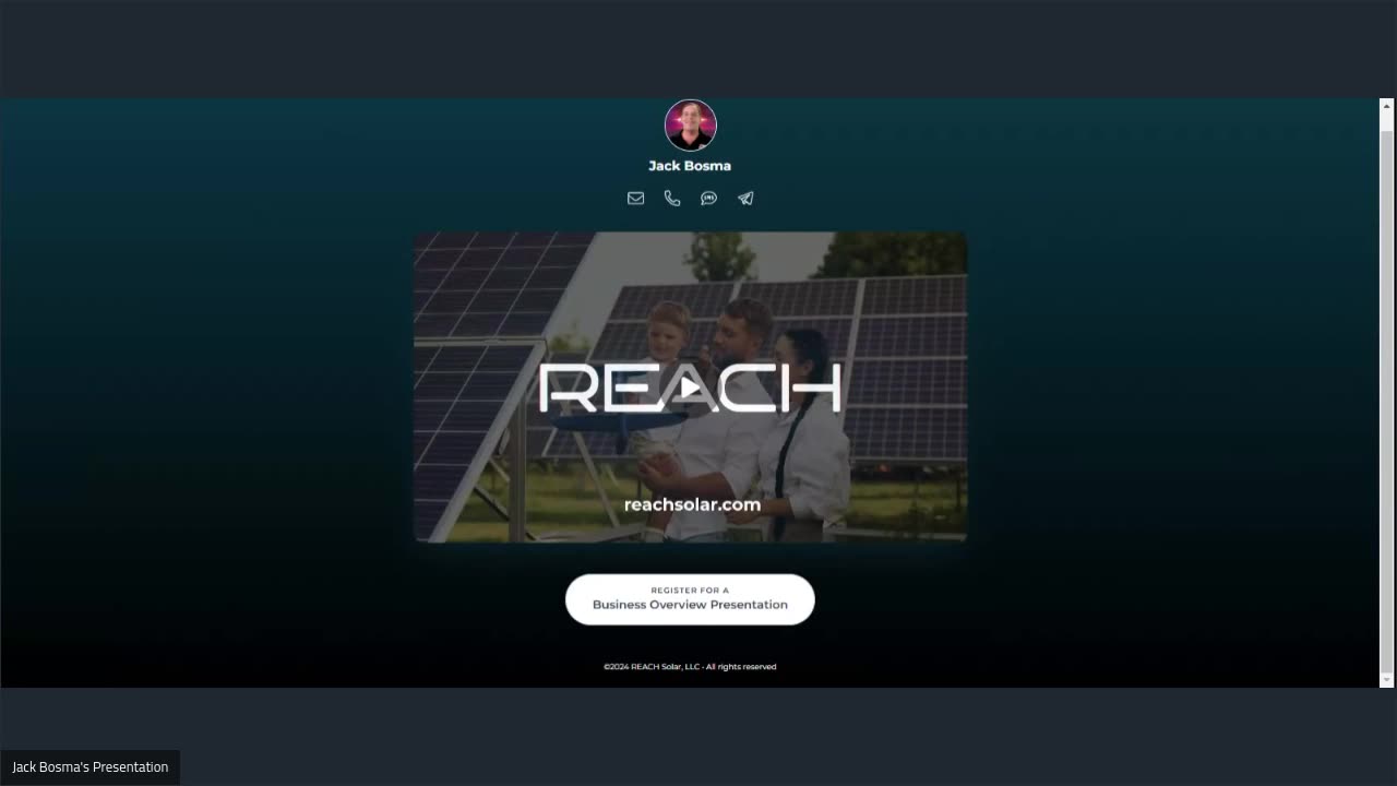 The REACH Solar Overview