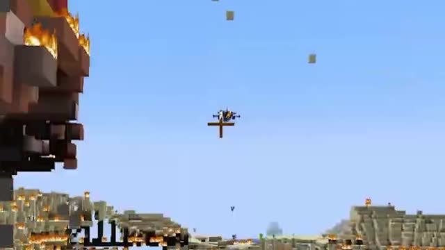 Fighter Jet in Minecraft