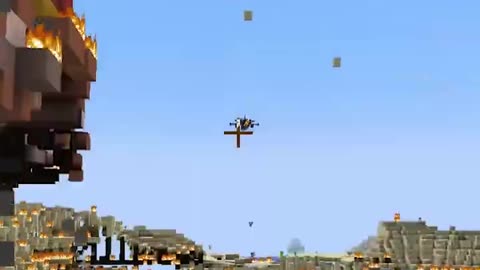 Fighter Jet in Minecraft