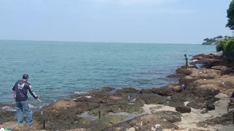MORNING WALK IN DONGTAN PATTAYA BEACH