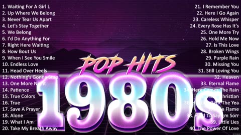 80s Greatest Hits Playlist ~ Old School Songs ~ Best Of Oldies But Goodies