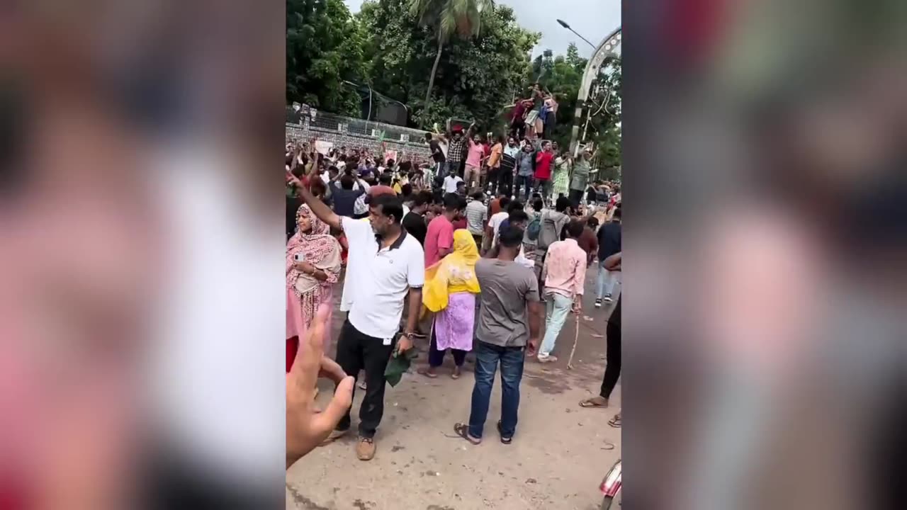 হাসিনা পালাইছে💃Osthir Bengali Funny Fact Funny Tiktok Comedy Bangla Funny Video