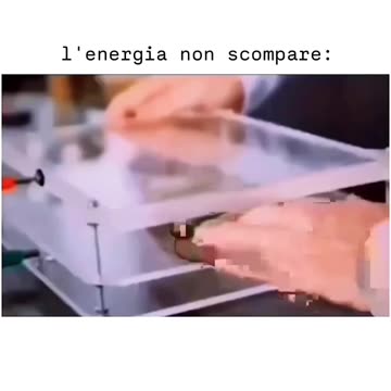 L'energia non scompare