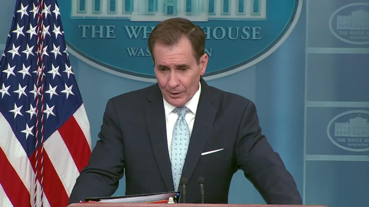 John Kirby: "We are not flying surveillance balloons over China."