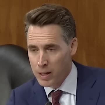 Senator Josh Hawley - Hawley Fights for the Disadvantaged, questioned Kelly Speakes-Backman