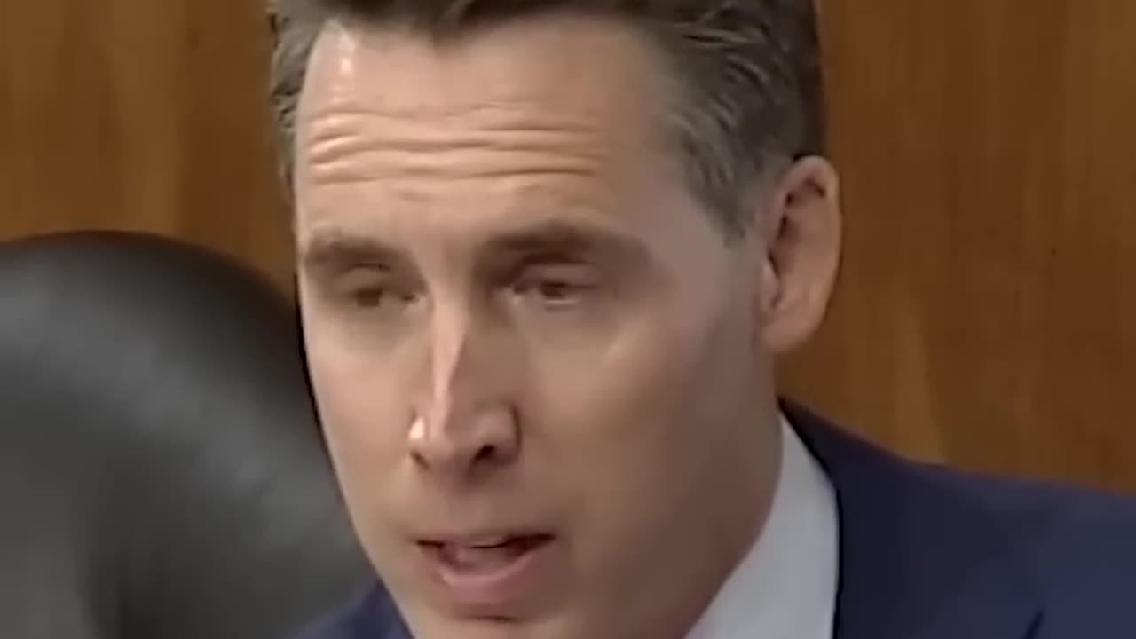 Senator Josh Hawley - Hawley Fights for the Disadvantaged, questioned Kelly Speakes-Backman