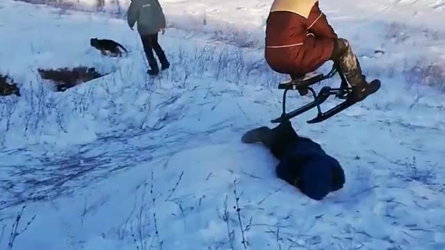 How children have fun in Russia